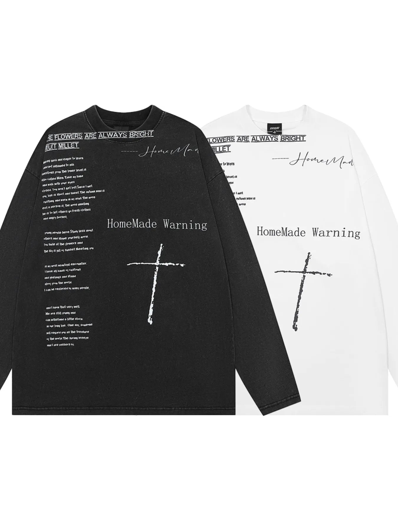 Men's Round Neck Long Sleeve T-Shirt - Velora Luxury Fashion