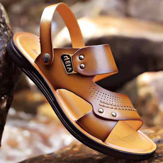 Men's Genuine Leather Wear-resisting Non-slip Sandals for men