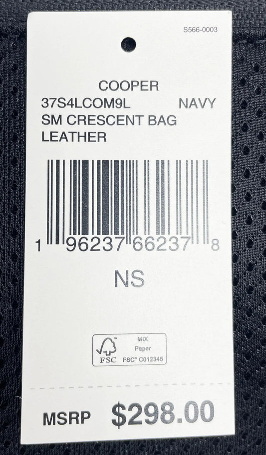 Michael Kors Cooper Leather Navy Fanny Pack - Velora Luxury Fashion