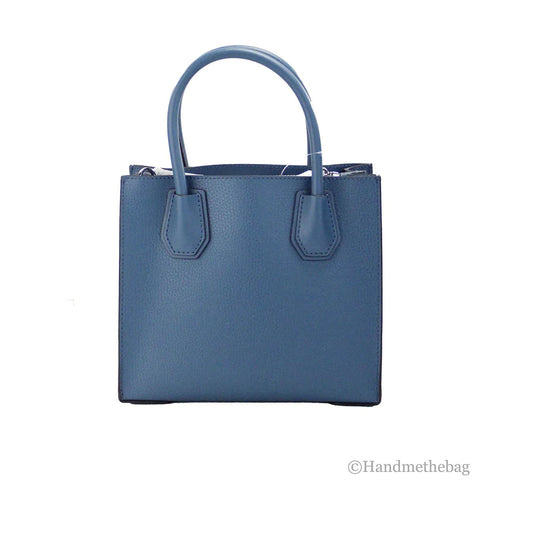 Michael Kors Mercer Teal Leather Messenger Crossbody Bag - Velora Luxury Fashion