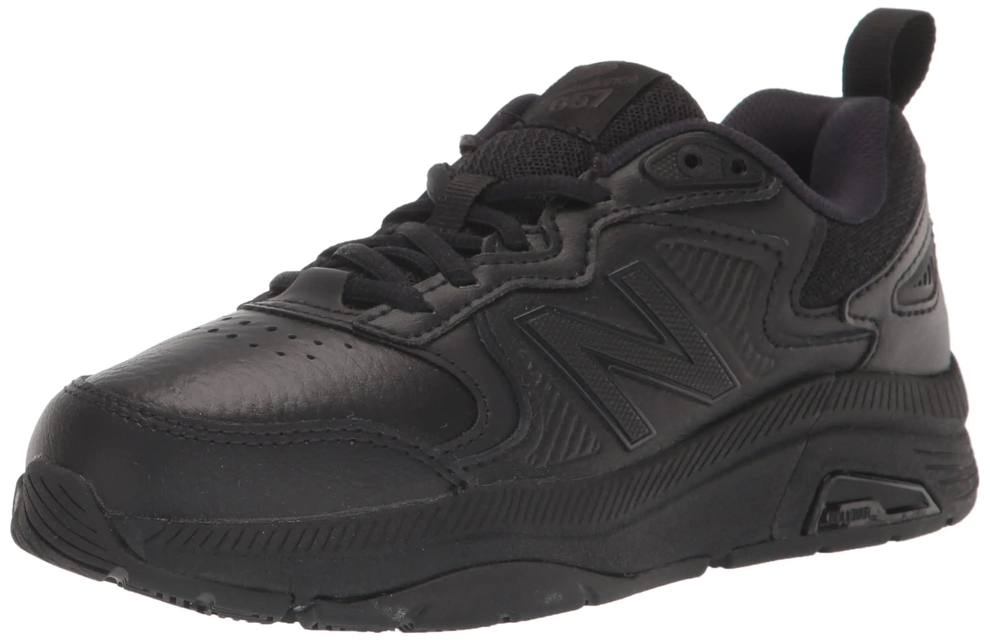New Balance Womens 857 V3 Casual Comfort Cross Trainer Black/Black 9 - Velora Luxury Fashion