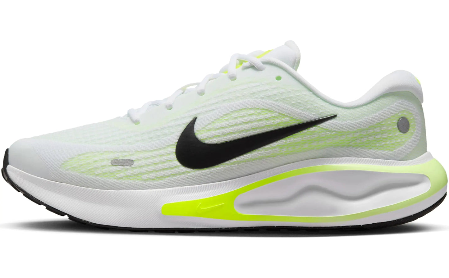 Nike Journey Run Mens Road Running Shoes (FN0228-700 Barely Volt/Volt/White/Black) Size 11 - Velora Luxury Fashion
