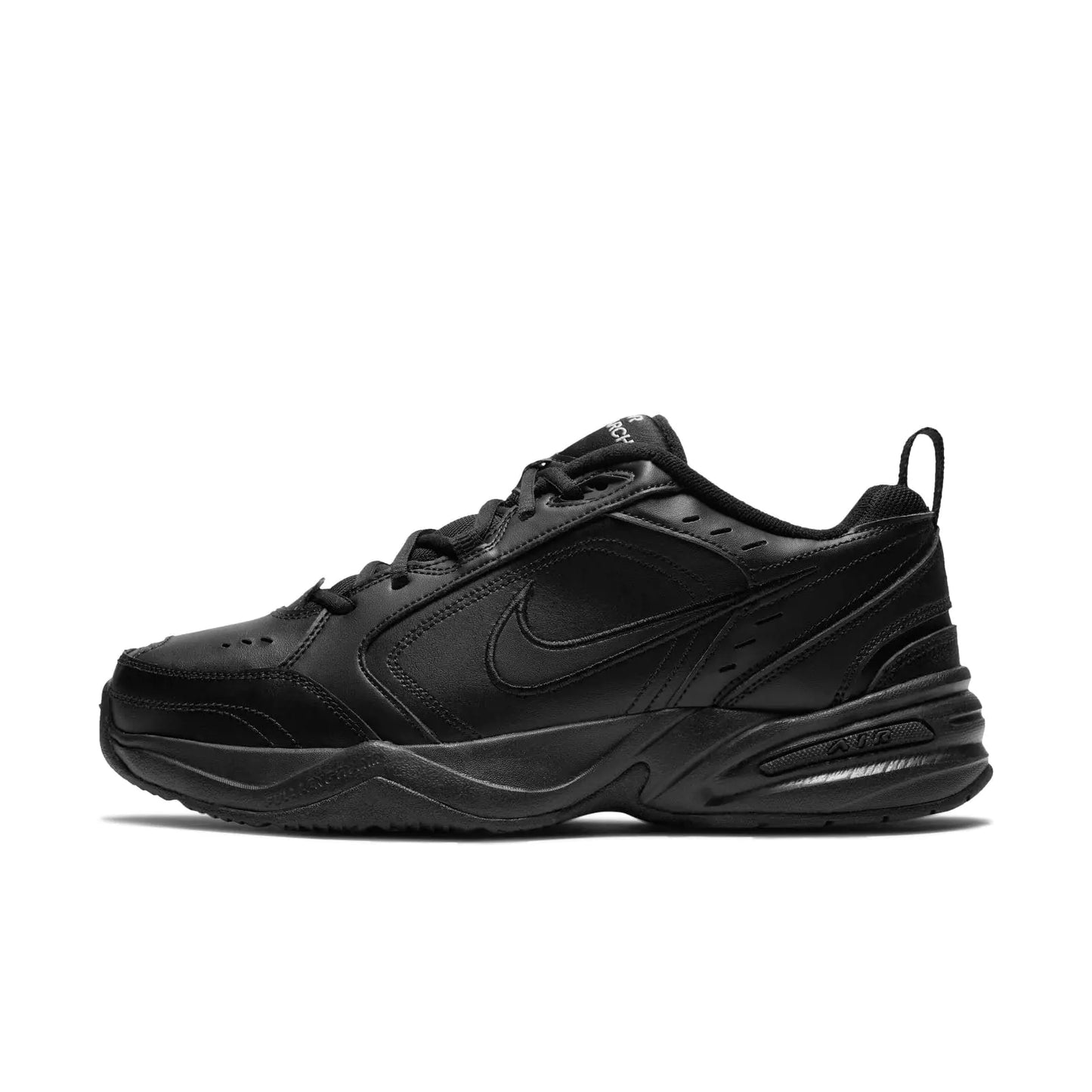 Nike Mens Air Monarch IV Cross Trainer Black/Black 10 - Velora Luxury Fashion