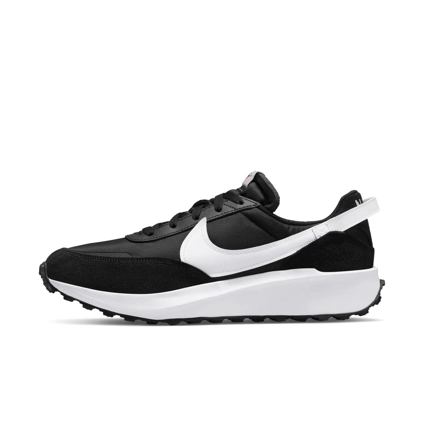 Nike Waffle Debut Mens Running Shoes (Numeric_10) BLACK/WHITE-ORANGE-CLEAR 10 UK (11 US) - Velora Luxury Fashion