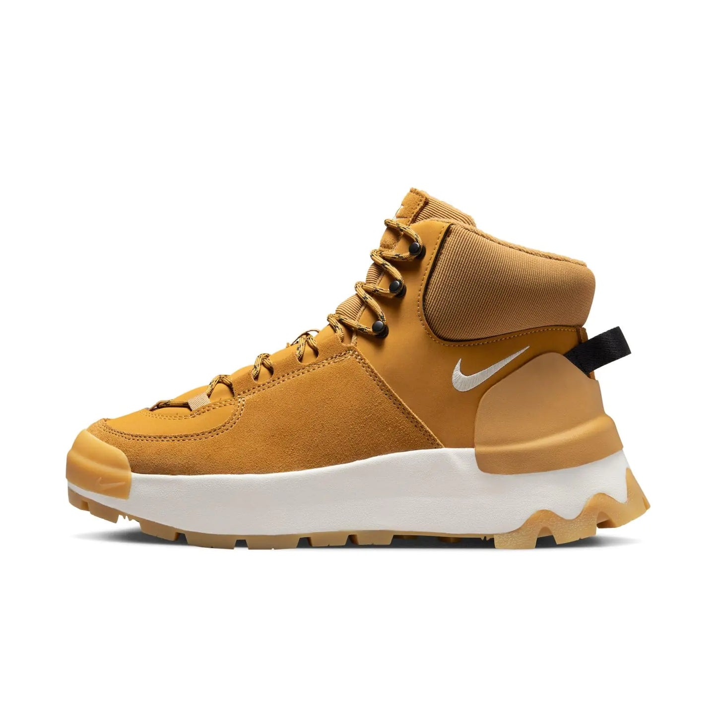 Nike Womens City Classic Boot Wheat/Sail-Black (DQ5601 710) - 8 - Velora Luxury Fashion