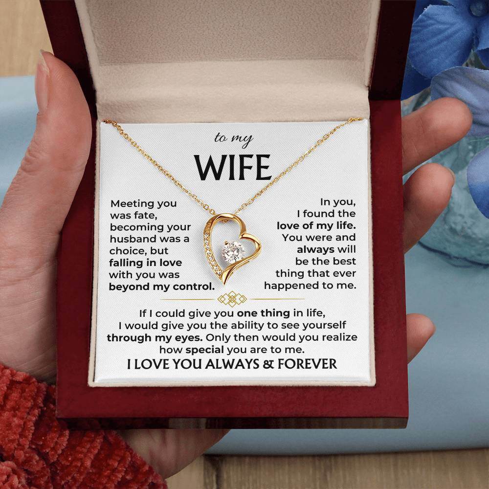 Hollow Love Necklace Pendant Valentine's Day Wife Gift - Velora