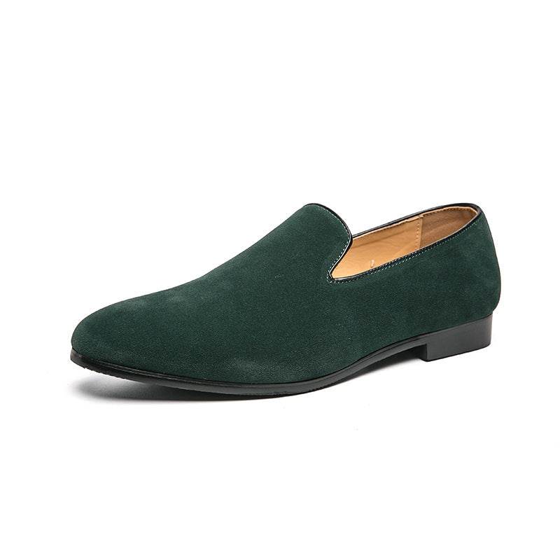 British Leather Shoes Matte Leather Gommino Men - Velora