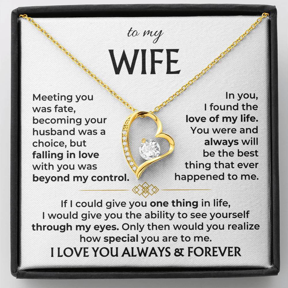 Hollow Love Necklace Pendant Valentine's Day Wife Gift - Velora