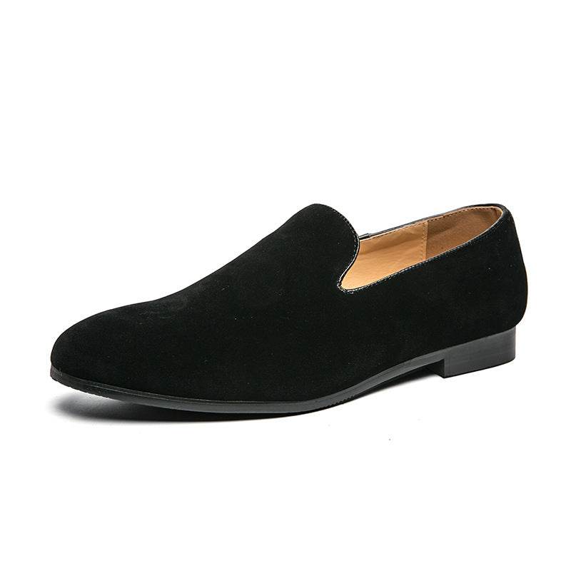 British Leather Shoes Matte Leather Gommino Men - Velora