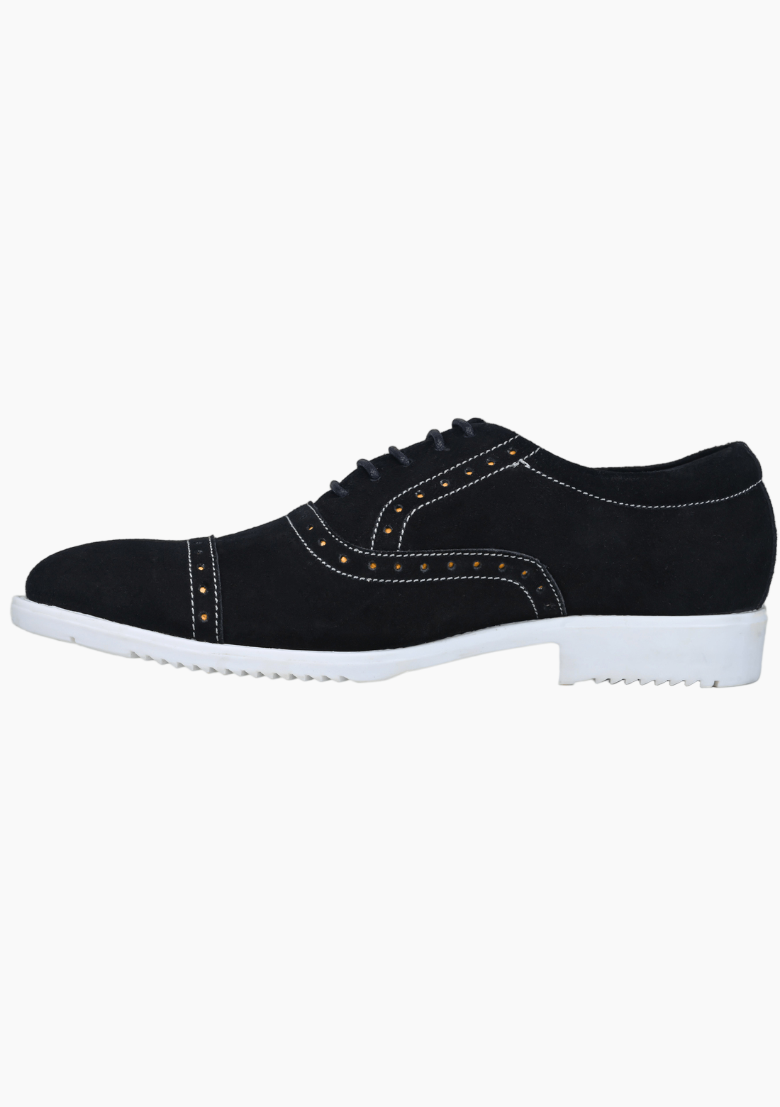 OHM Friday All Day Comfort Italian Leather Oxford with Embossed Logo - Velora
