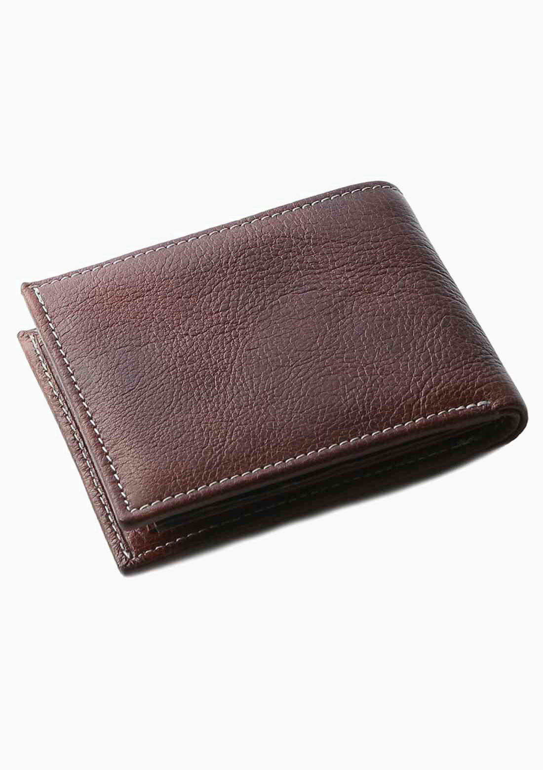 OHM Vintage Wallet in Brown Leather - Velora