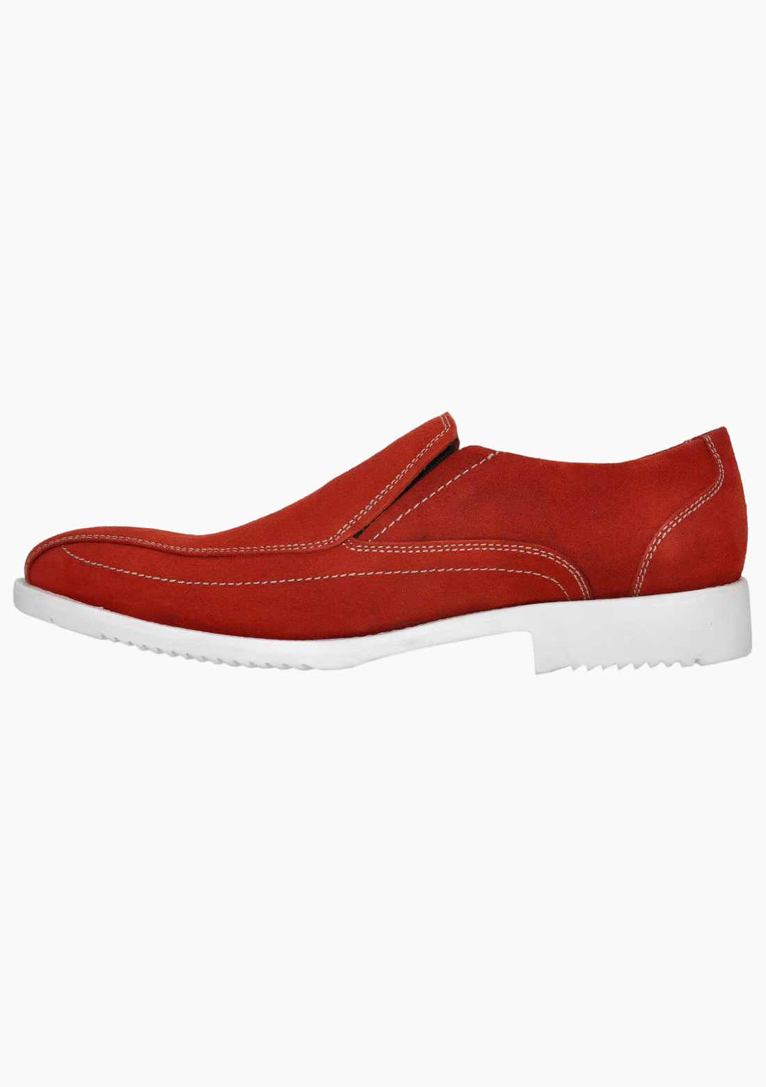 OHM Premium Italian Leather Slip-on Shoes with Stitched Toe - Velora