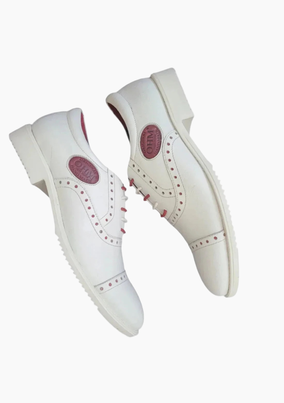 OHM Cap Toe Oxford Sporty Designer Leather Shoes - Velora