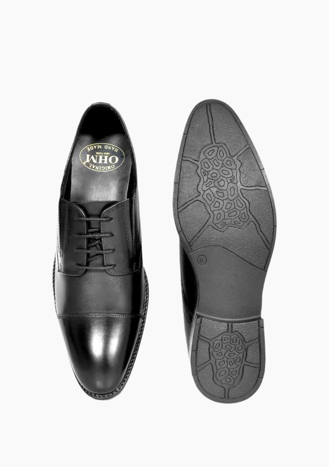 OHM Cap Toe Lace up Shoes with Slip-on Option - Velora