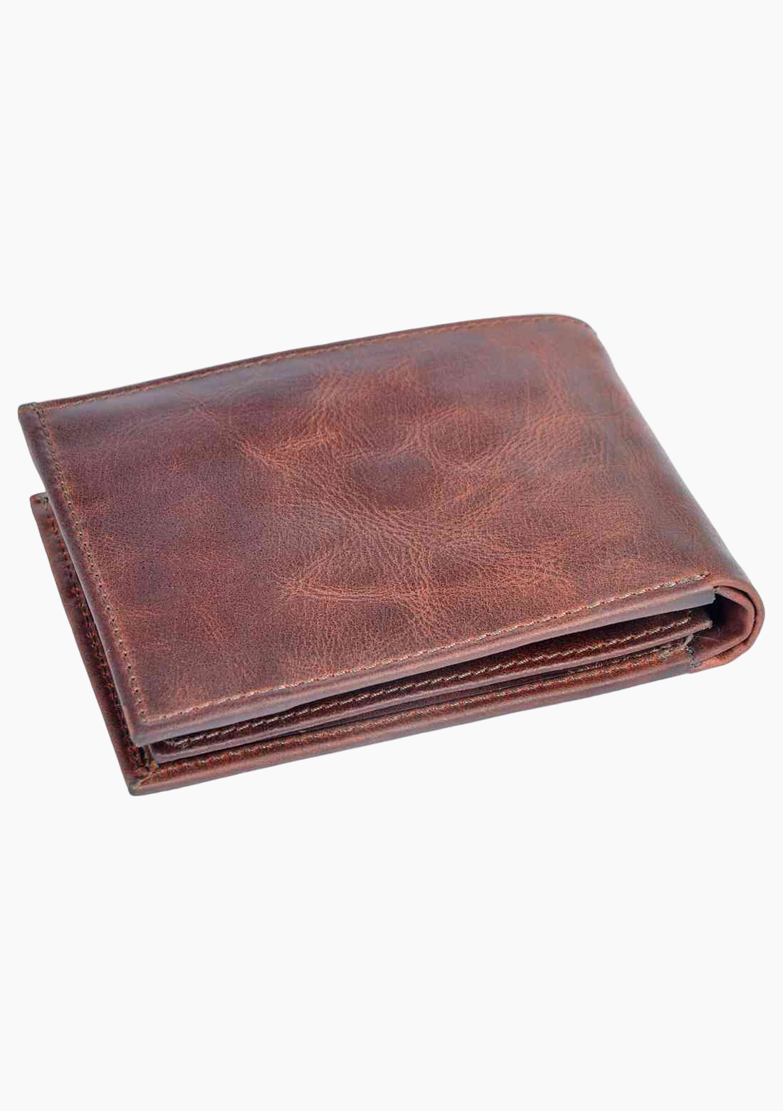 OHM Natural Grain Front ID Leather Wallet - Velora