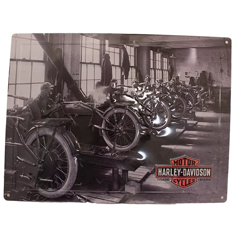 Open Road Harley David Sign Factory - Velora Luxury Fashion
