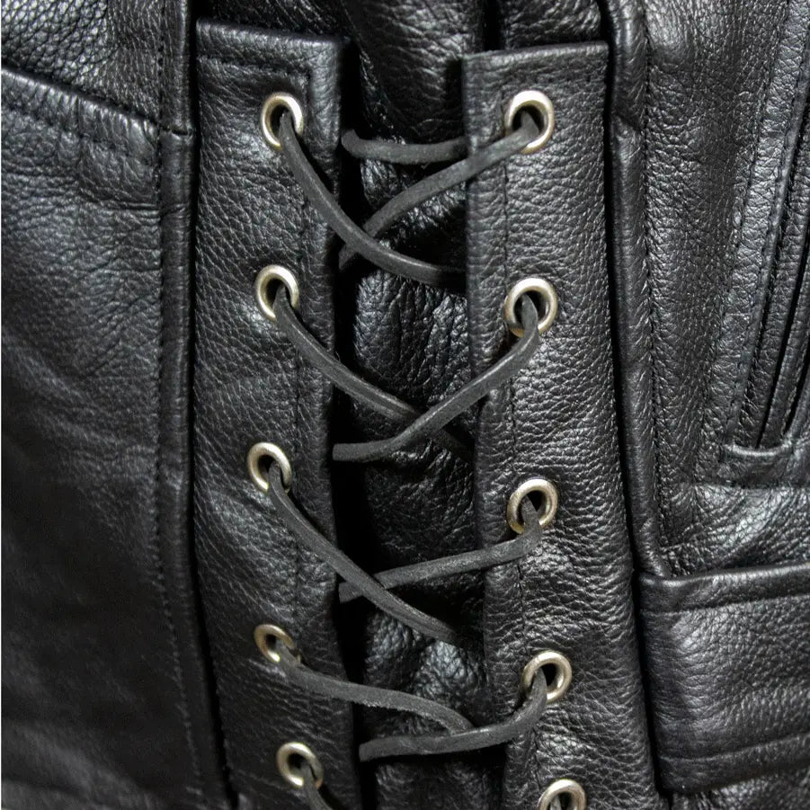 Open Road Men's Classic Leather Motorcycle Jacket Boutique of Leathers/Open Road