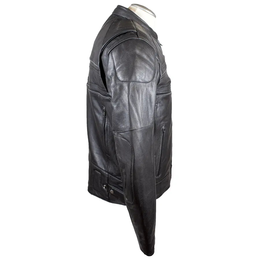 Open Road Men's Leather Armored Riding Jacket Boutique of Leathers/Open Road