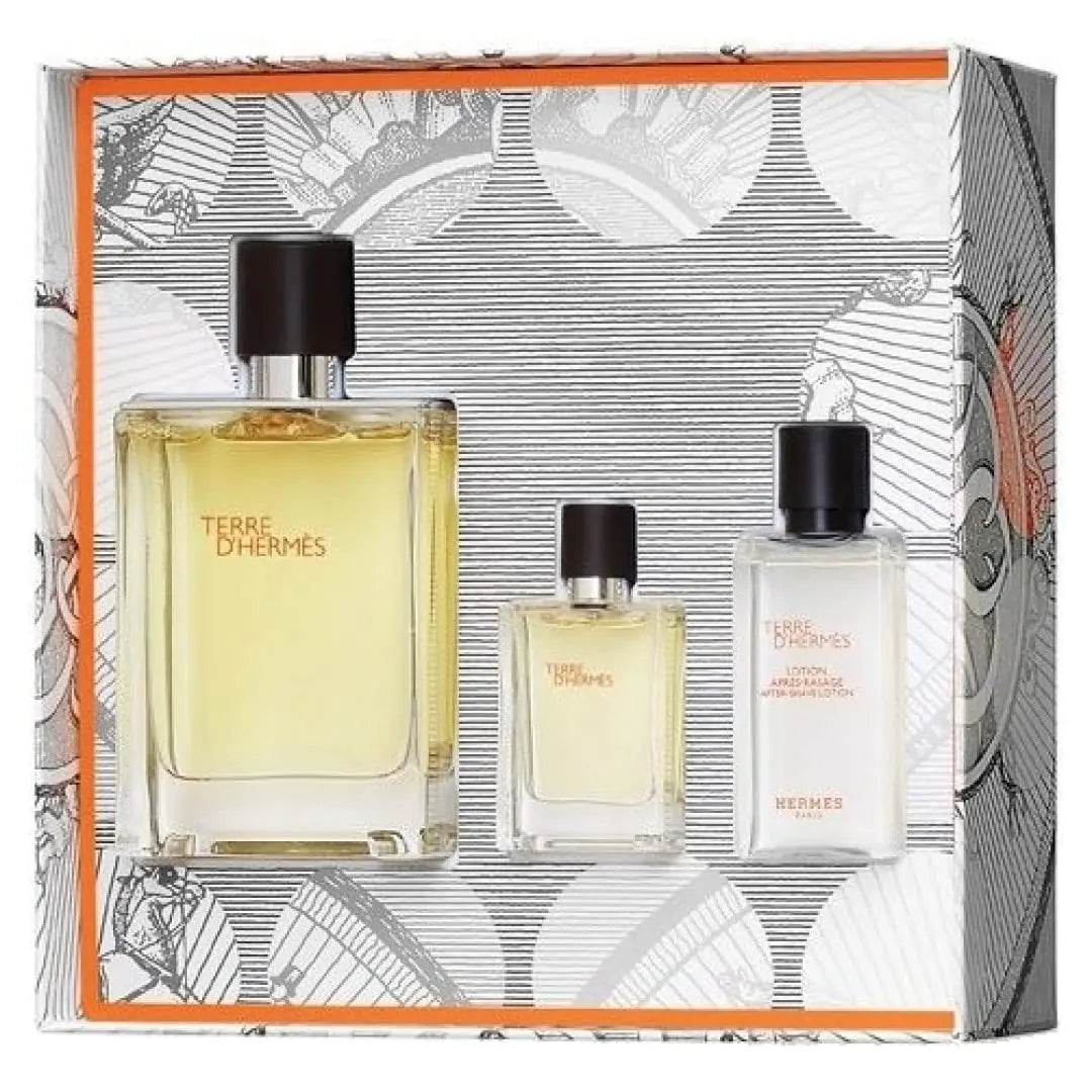 Hermes Terre D 3 Piece Gift Set for Men