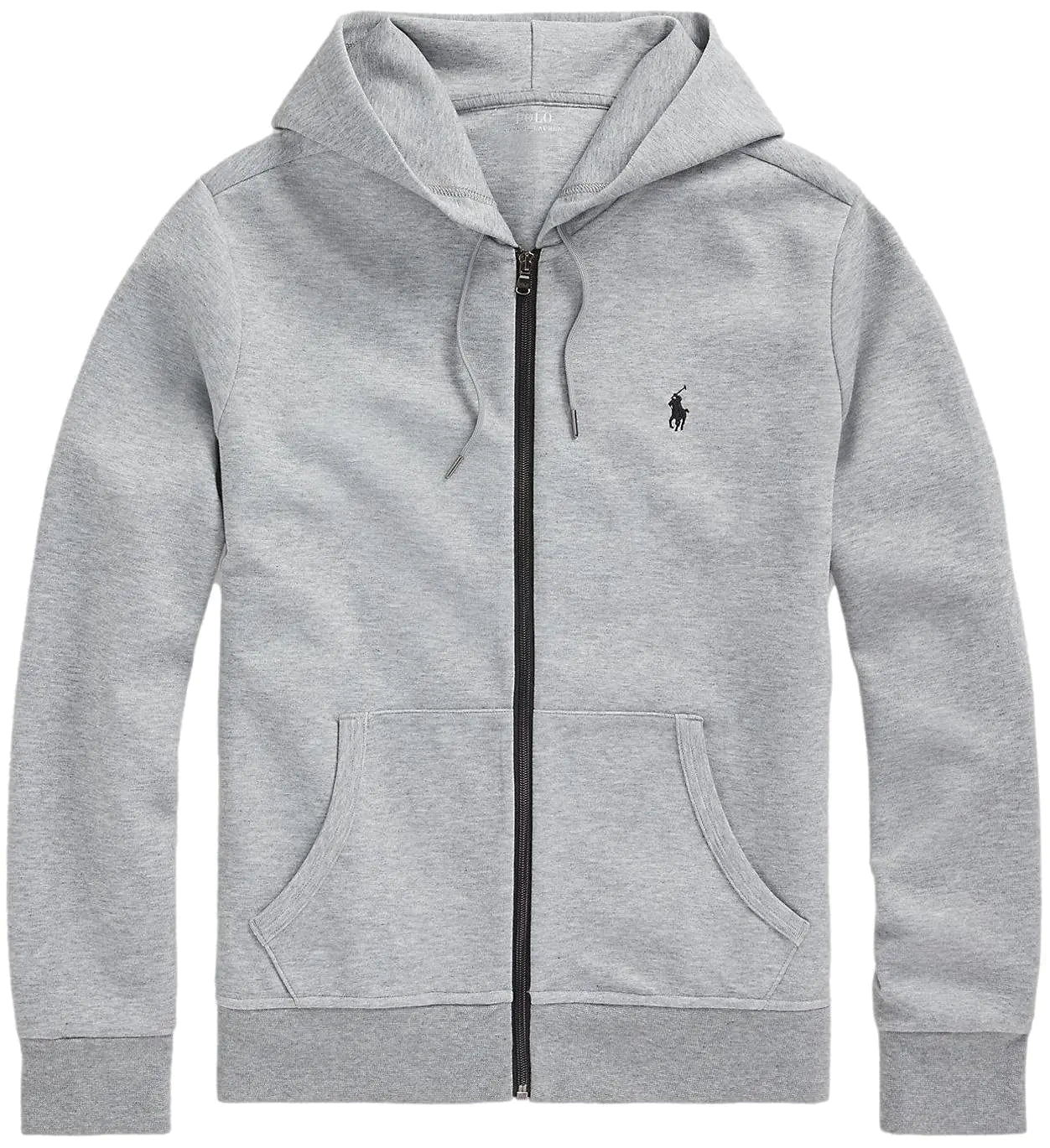 POLO RALPH LAUREN Double Knit Tech Fleece Hoodie - XXL - AshGrey - Velora Luxury Fashion