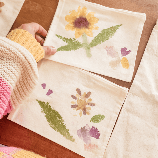Painting with Petals - Pressed Flower Workshop - Velora Luxury Fashion