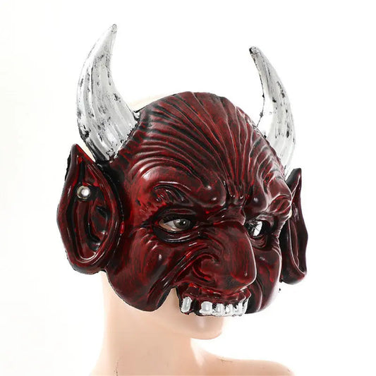 Party Ball Pointed Devil Mask Halloween Cosplay - Velora