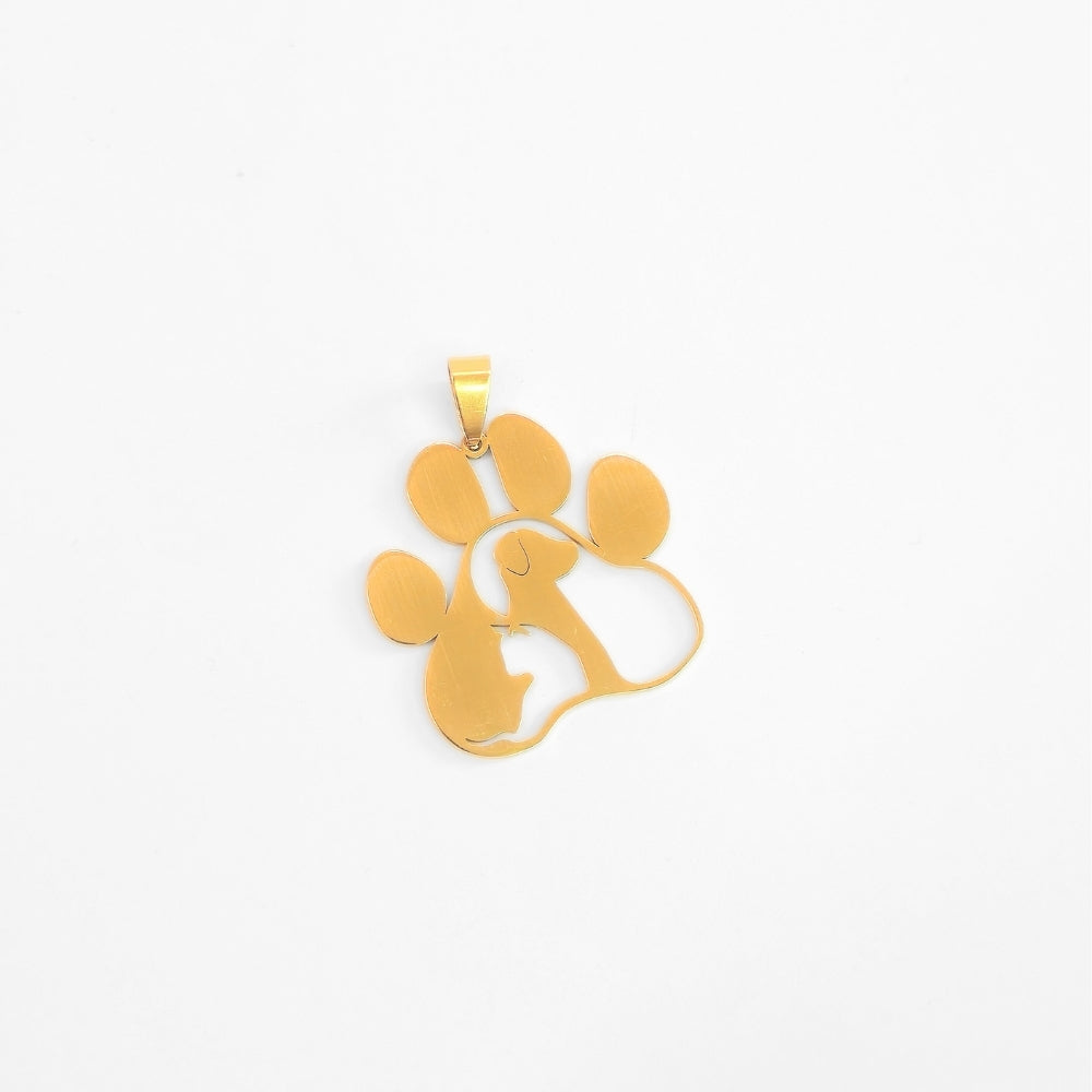 Pet Love Paw Print Necklace - Velora