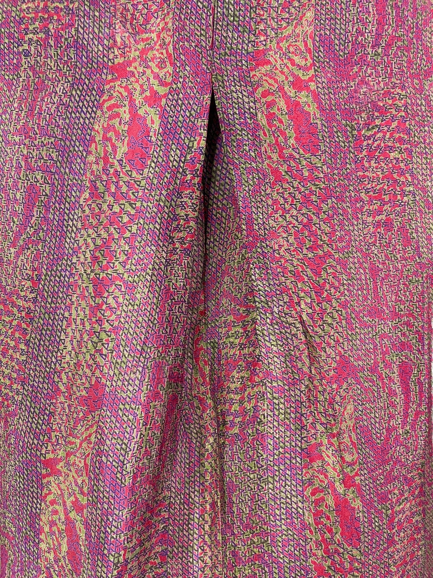 PRC6827 Avatar Pure Silk Self Pocket Tunic Dress - Velora