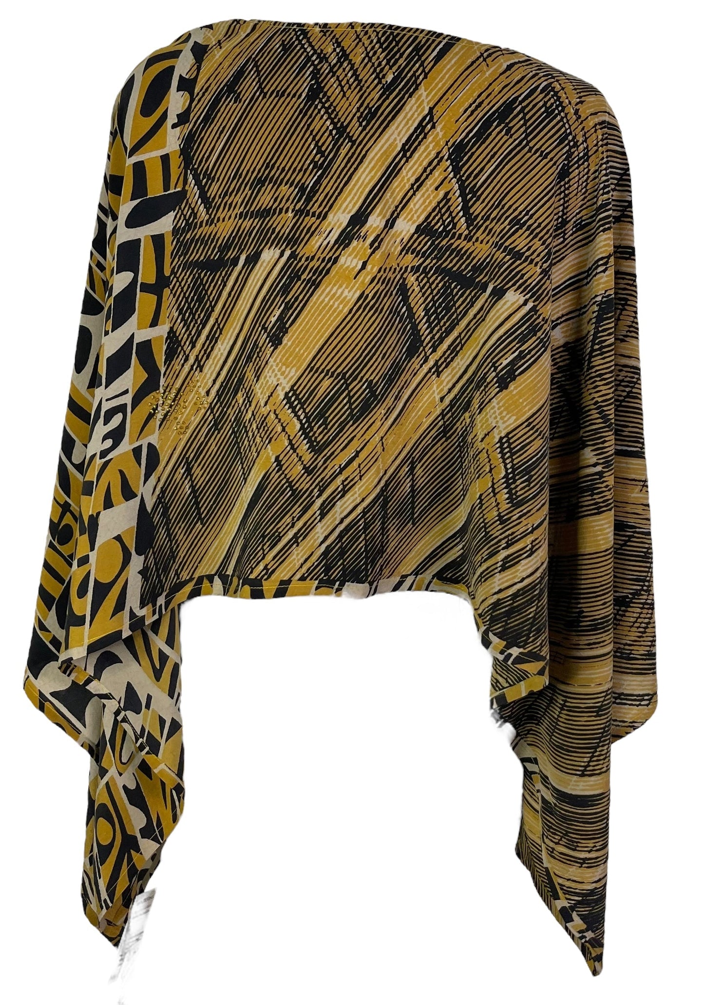 PRC6705 Avatar Pure Silk Capelet Poncho - Velora