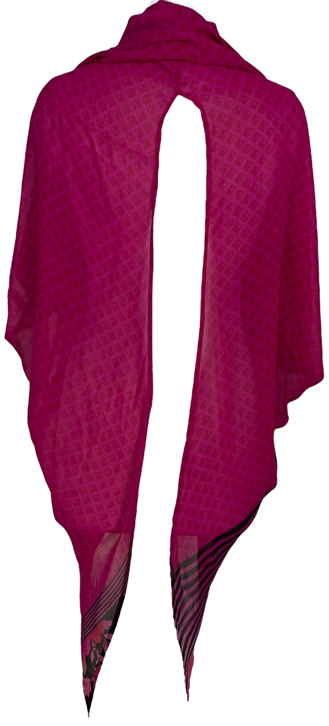 PRG7271 Sheer Avatar Pure Silk Cardigan - Velora