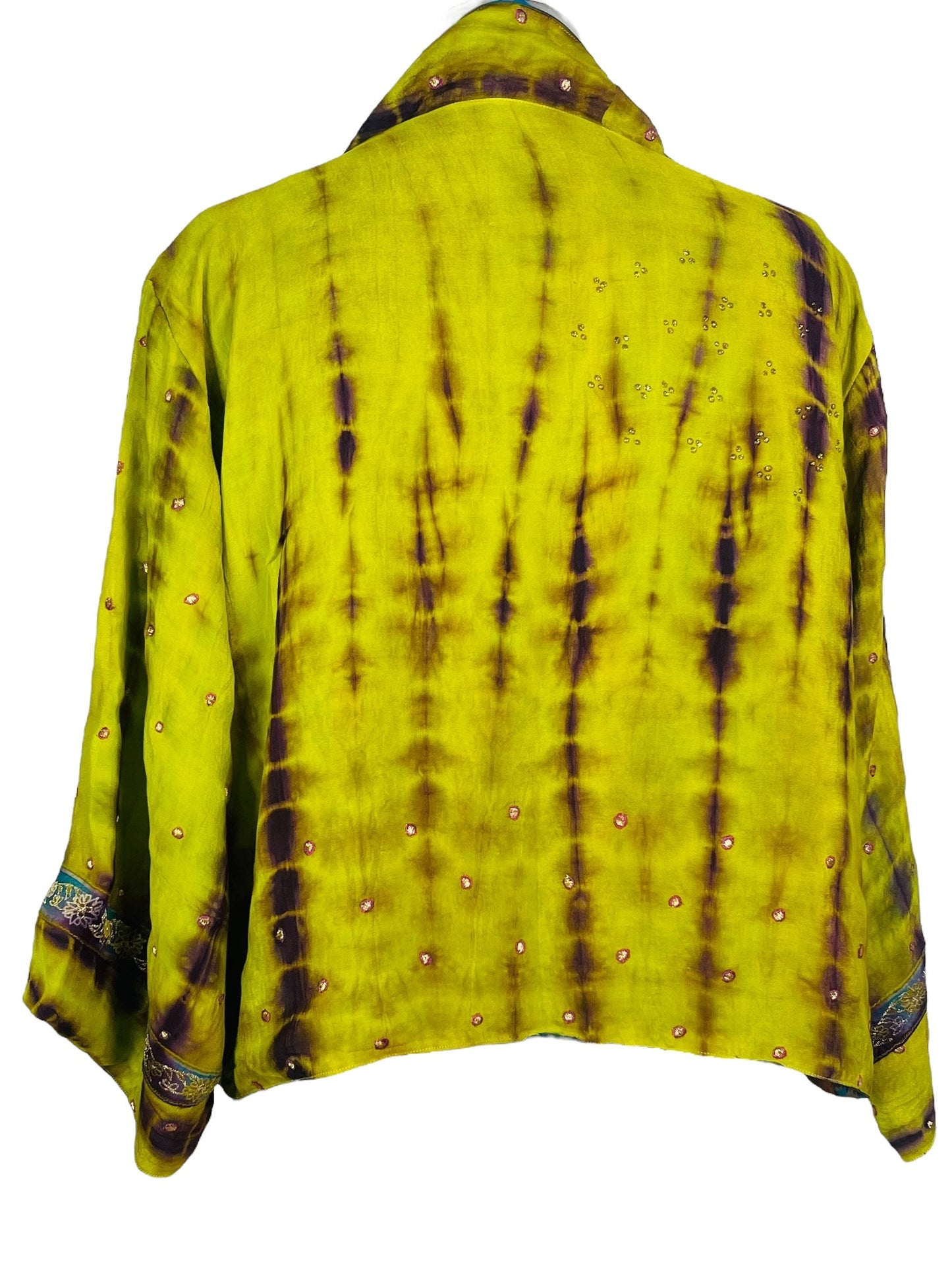 PRC7387 Avatar Reversible Pure Silk Jiva Jacket - Velora
