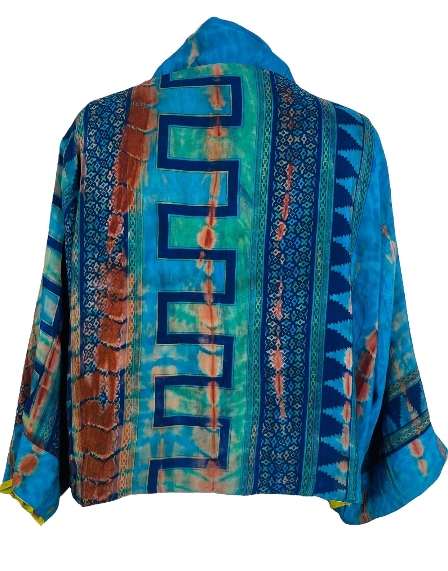 PRC7387 Avatar Reversible Pure Silk Jiva Jacket - Velora