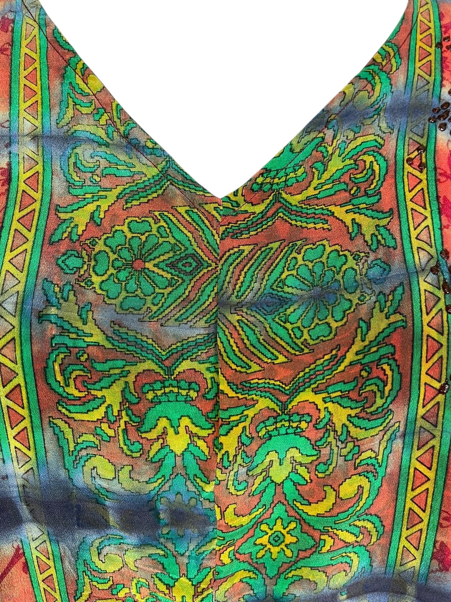 PRC7019 Avatar Pure Silk Waterfall Top - Velora