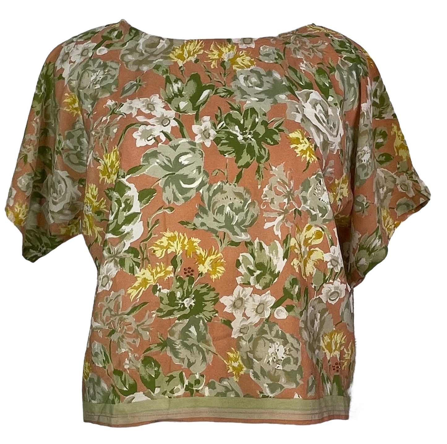 PRC5645 Avatar Pure Silk Boxy Top - Velora