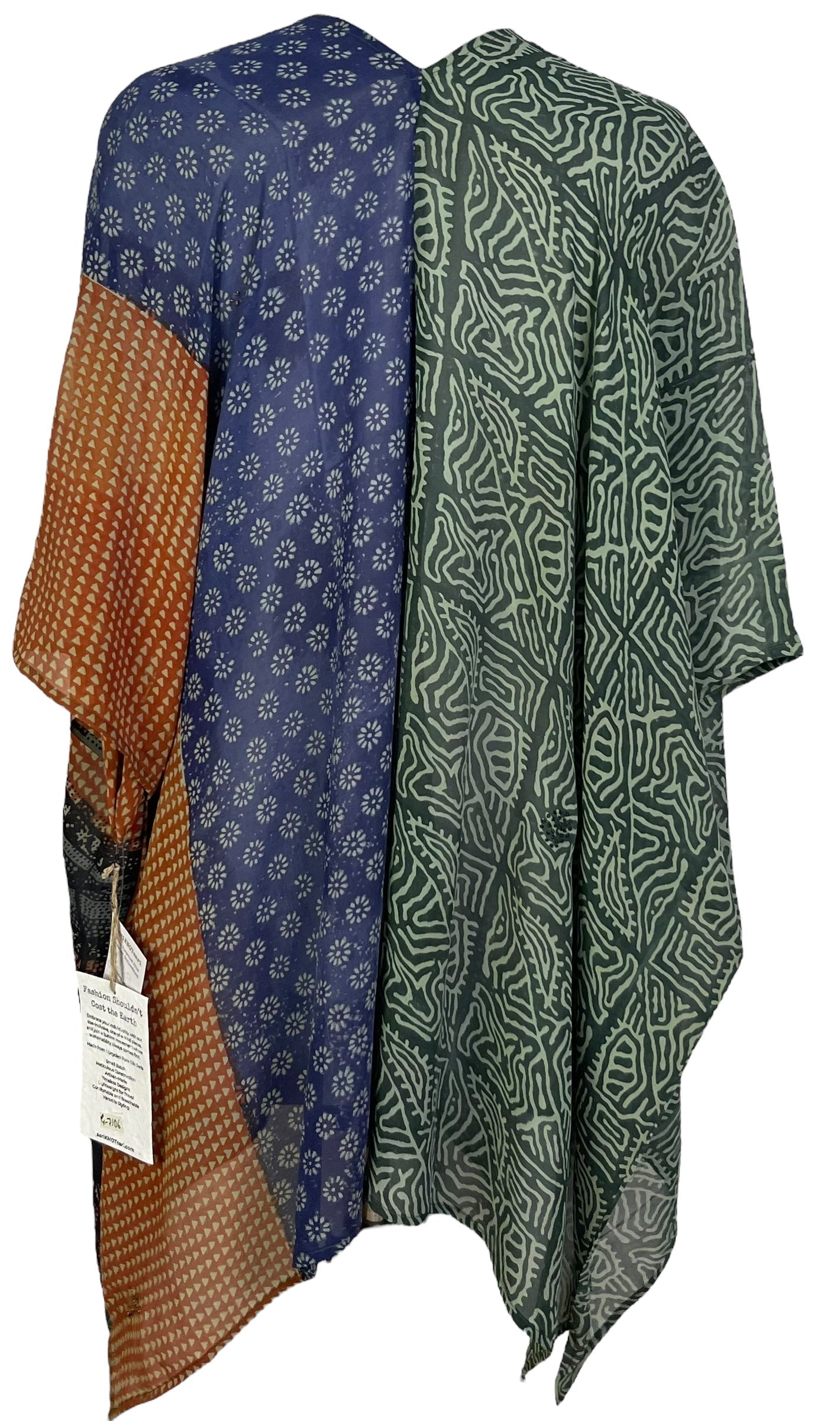 PRG7106 Sheer Avatar Pure Silk Cardigan - Velora