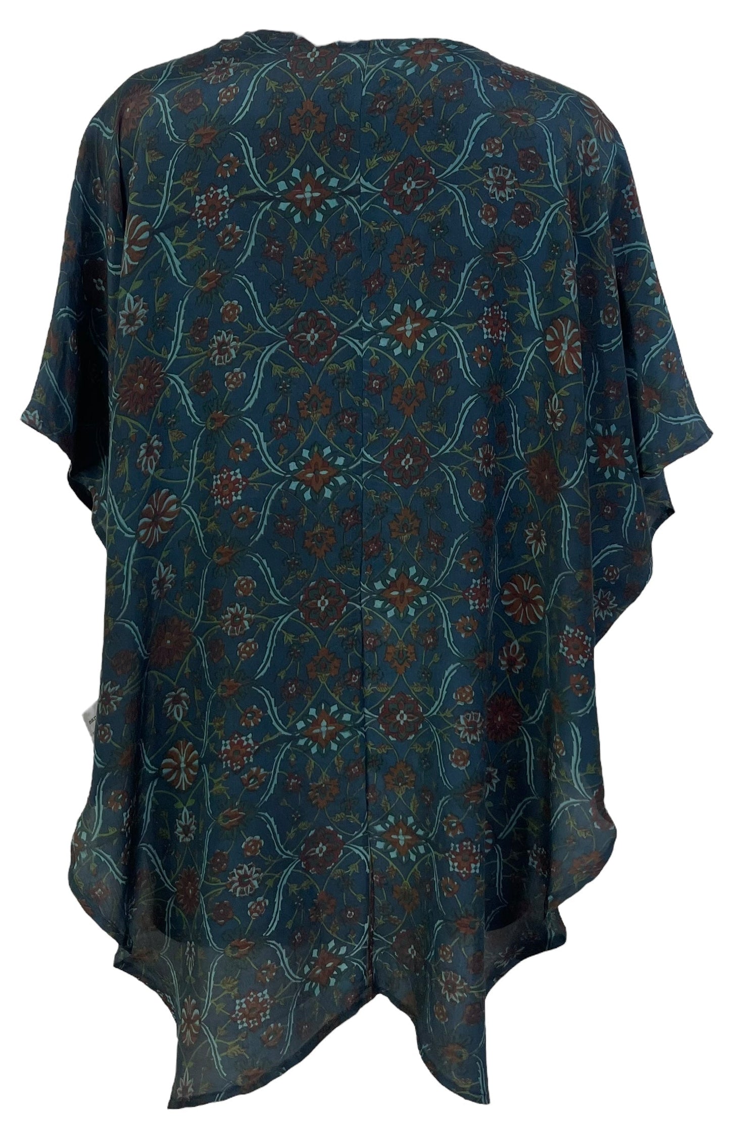 PRC7037 Avatar Pure Silk Waterfall Top - Velora