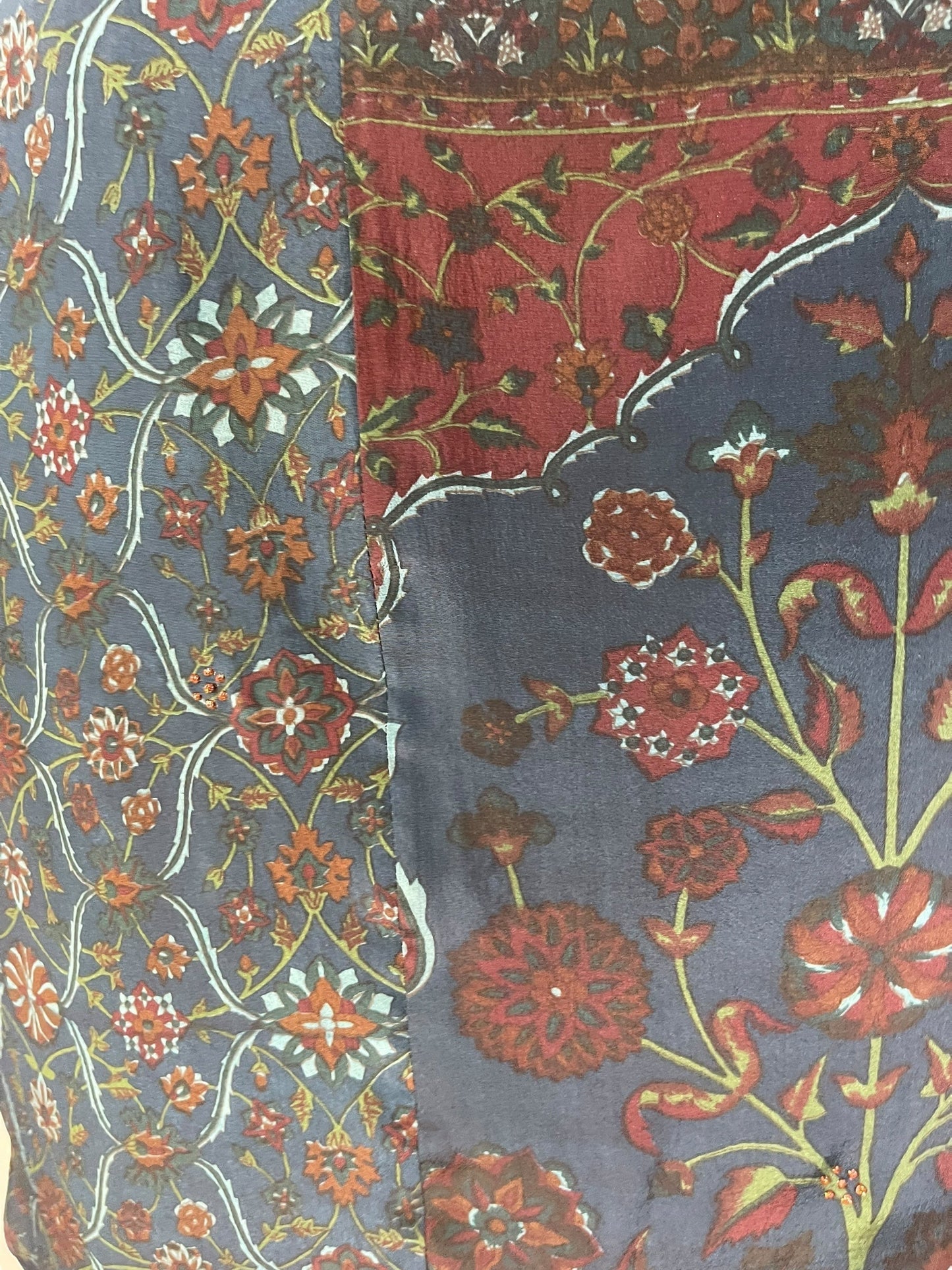 PRC7037 Avatar Pure Silk Waterfall Top - Velora