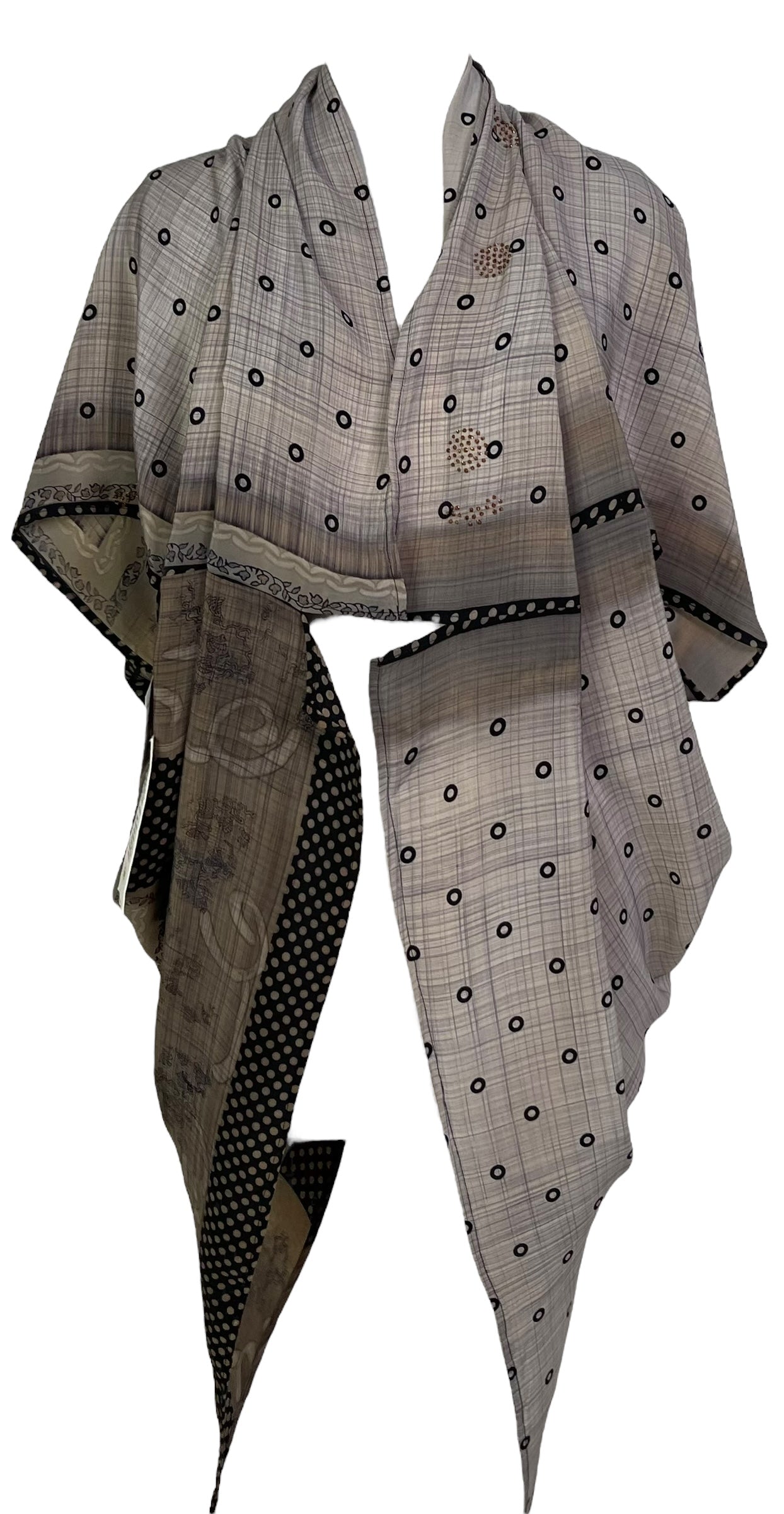 PRC7004 Avatar Pure Silk Cardigan - Velora