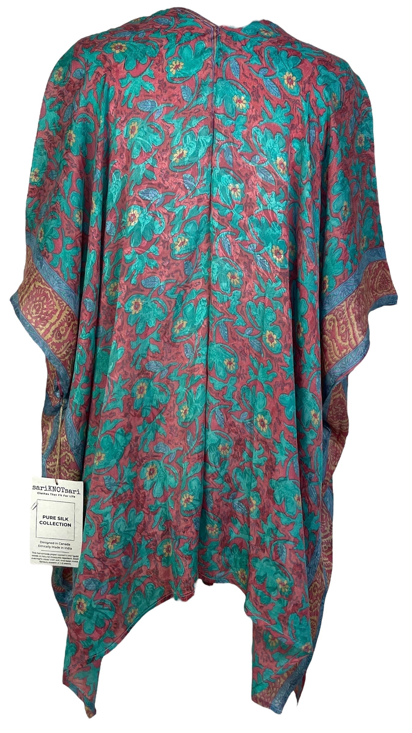 PRC6875 Avatar Pure Silk Cardigan - Velora