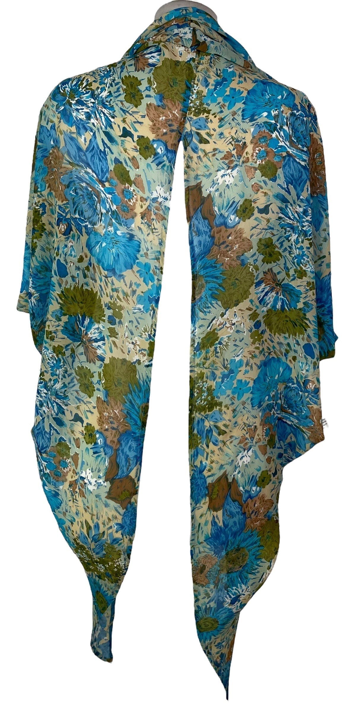 PRG6844 Sheer Avatar Pure Silk Cardigan - Velora