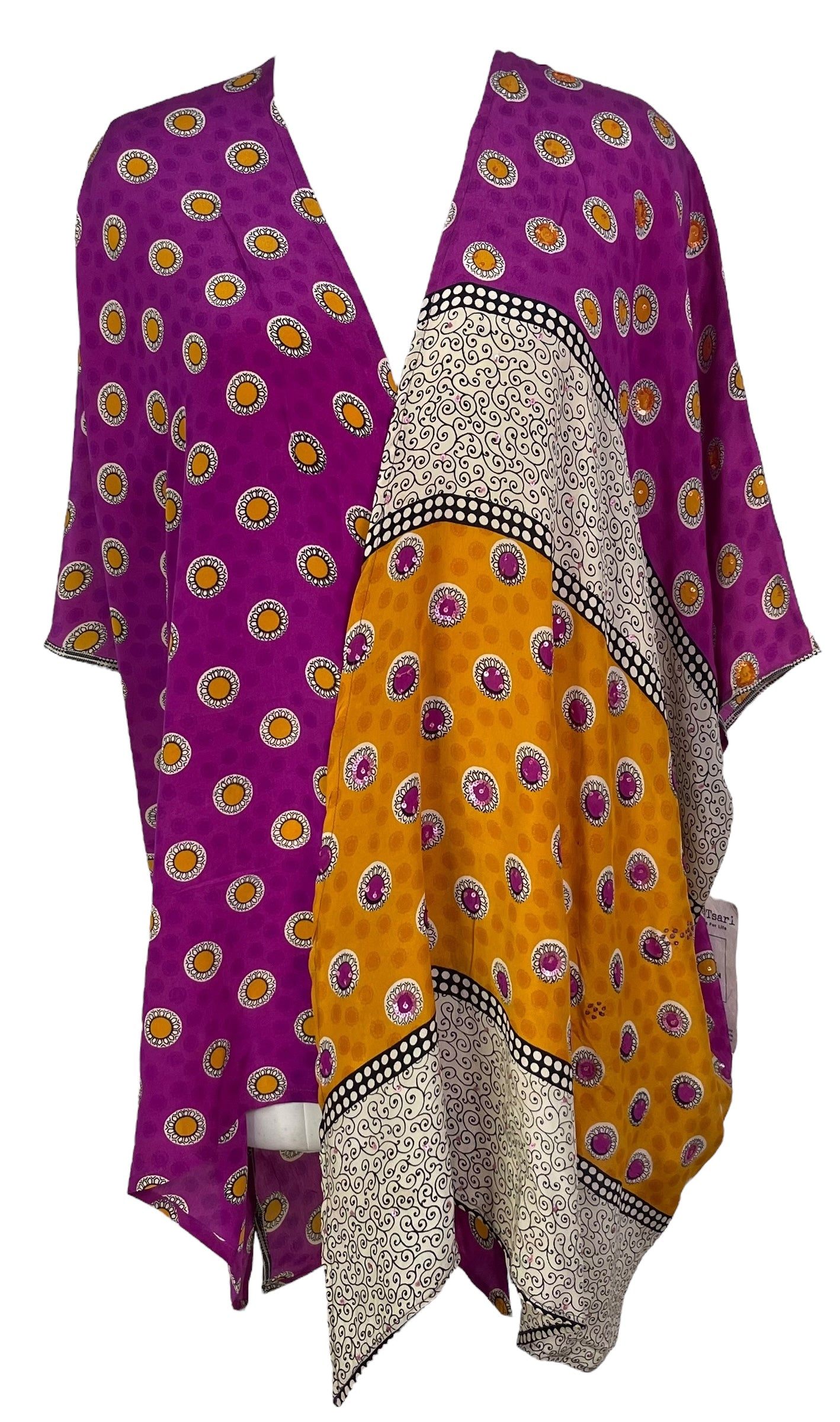 PRC6976 Avatar Pure Silk Cardigan - Velora