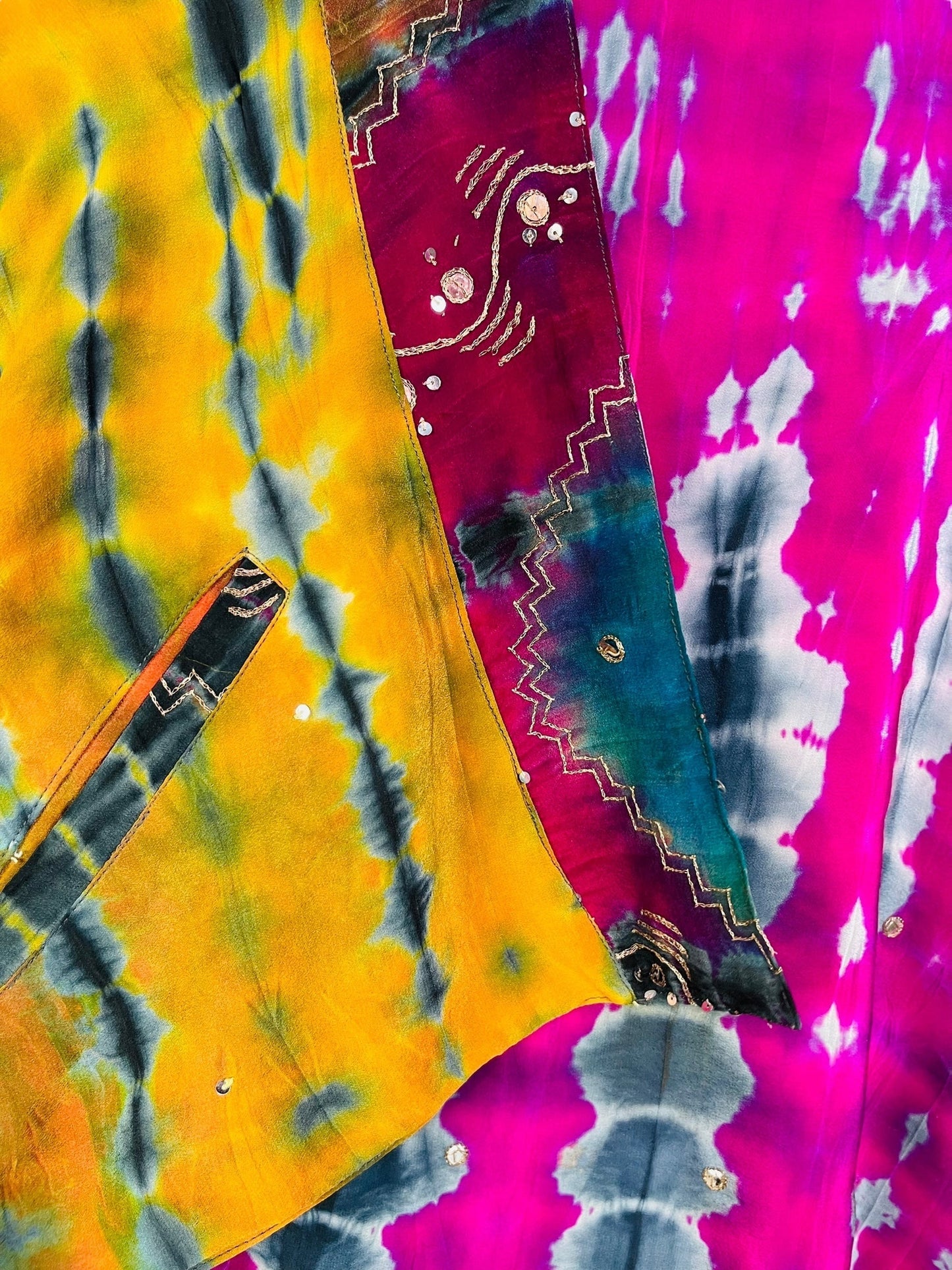 PRC7397 Avatar Reversible Pure Silk Jiva Jacket - Velora