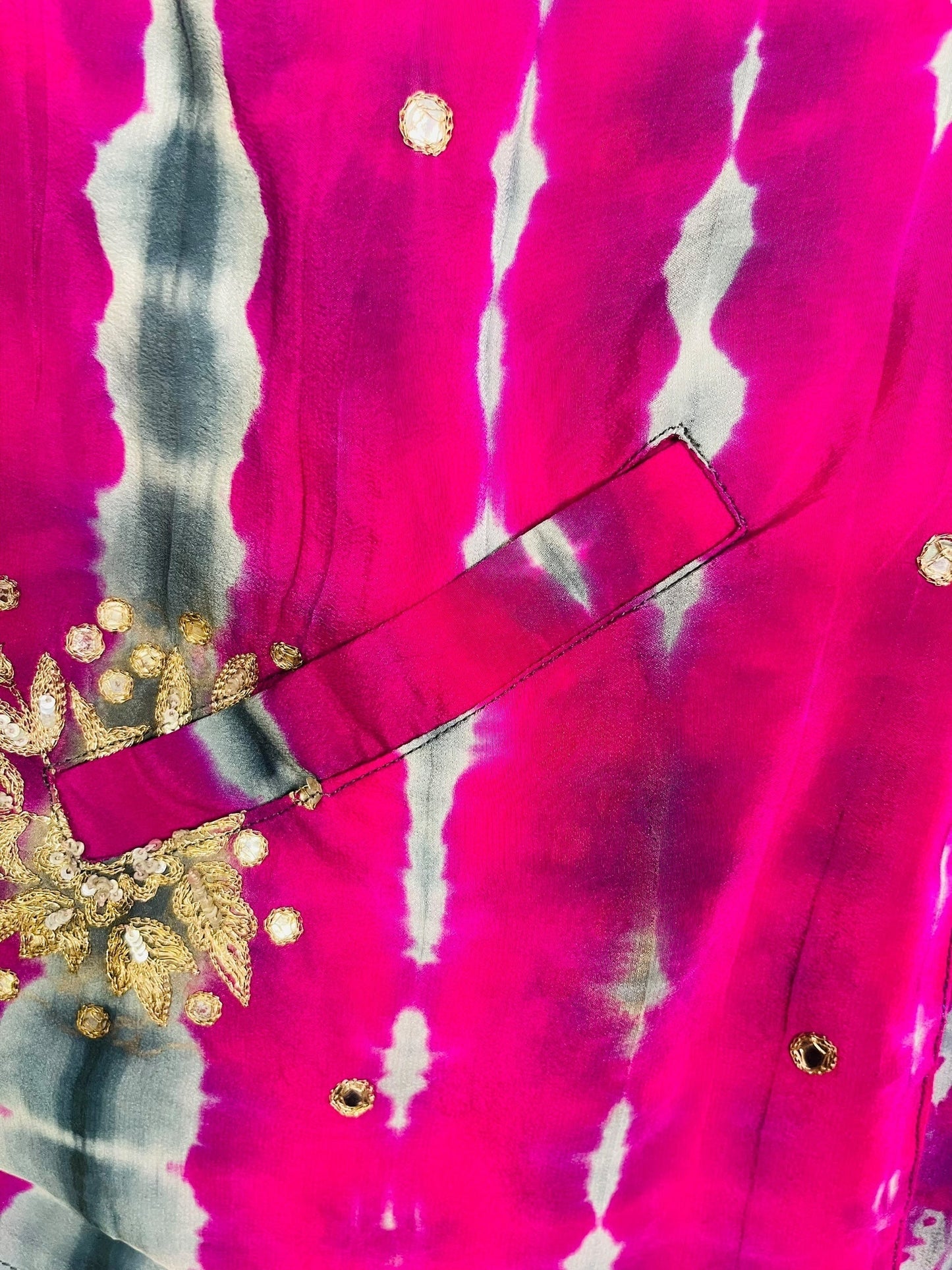 PRC7407 Avatar Reversible Pure Silk Jiva Jacket - Velora
