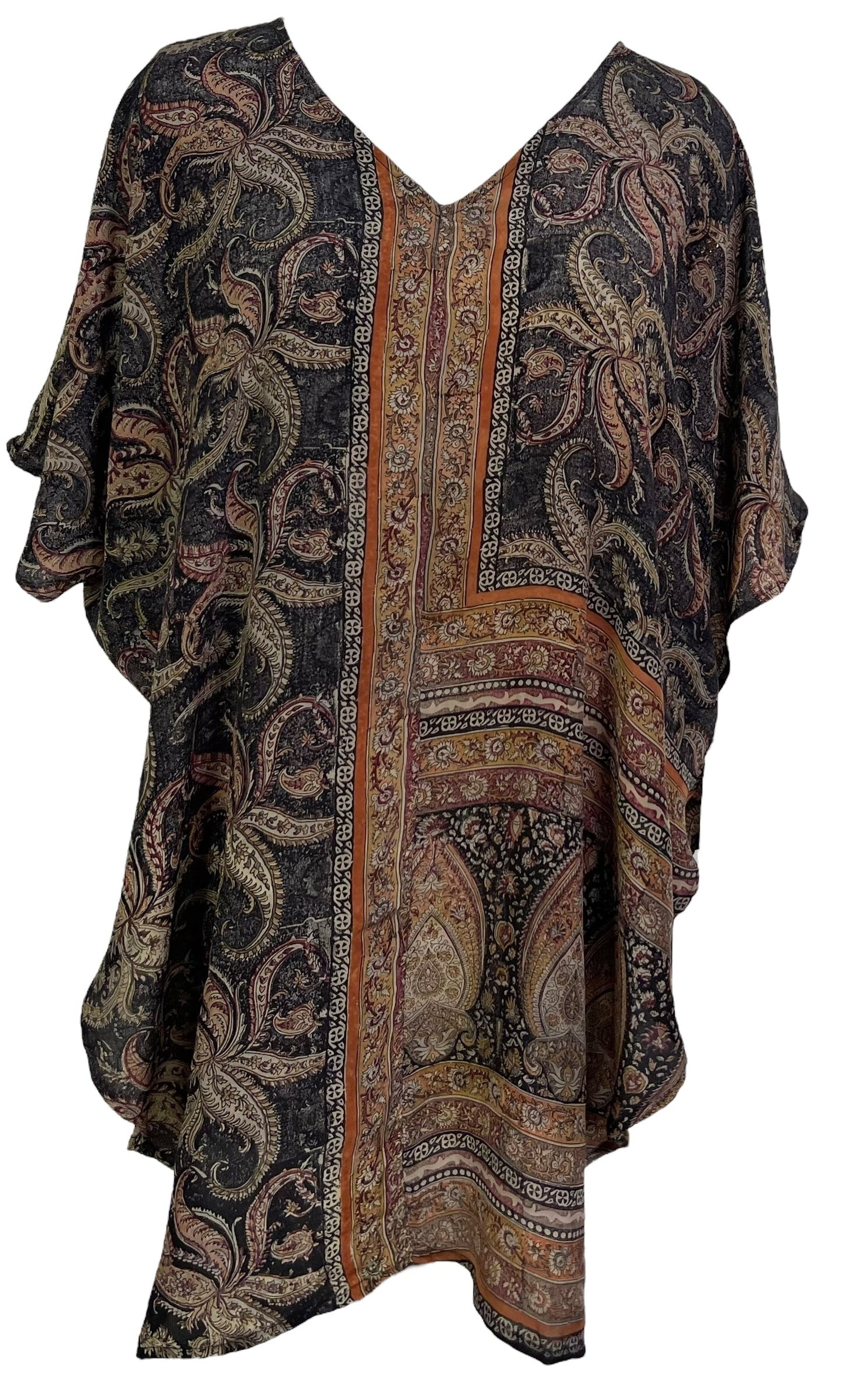 PRC7010 Avatar Pure Silk Waterfall Top - Velora
