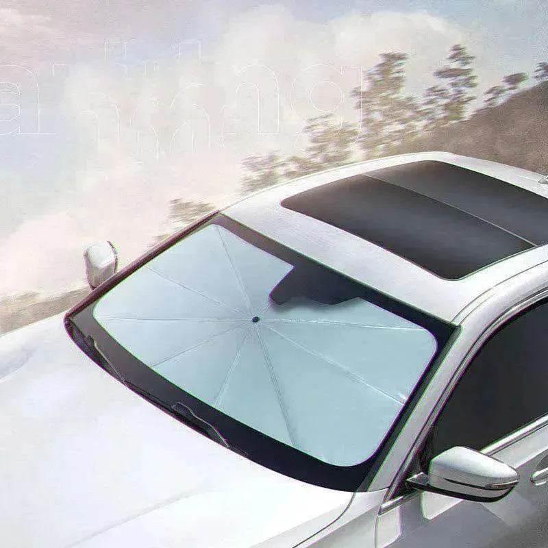 Portable Rain & Sun Umbrella: Super Strong SPF! - Velora
