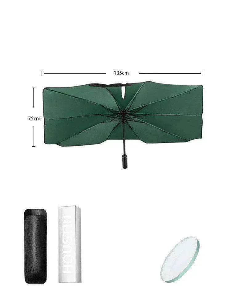 Portable Rain & Sun Umbrella: Super Strong SPF! - Velora