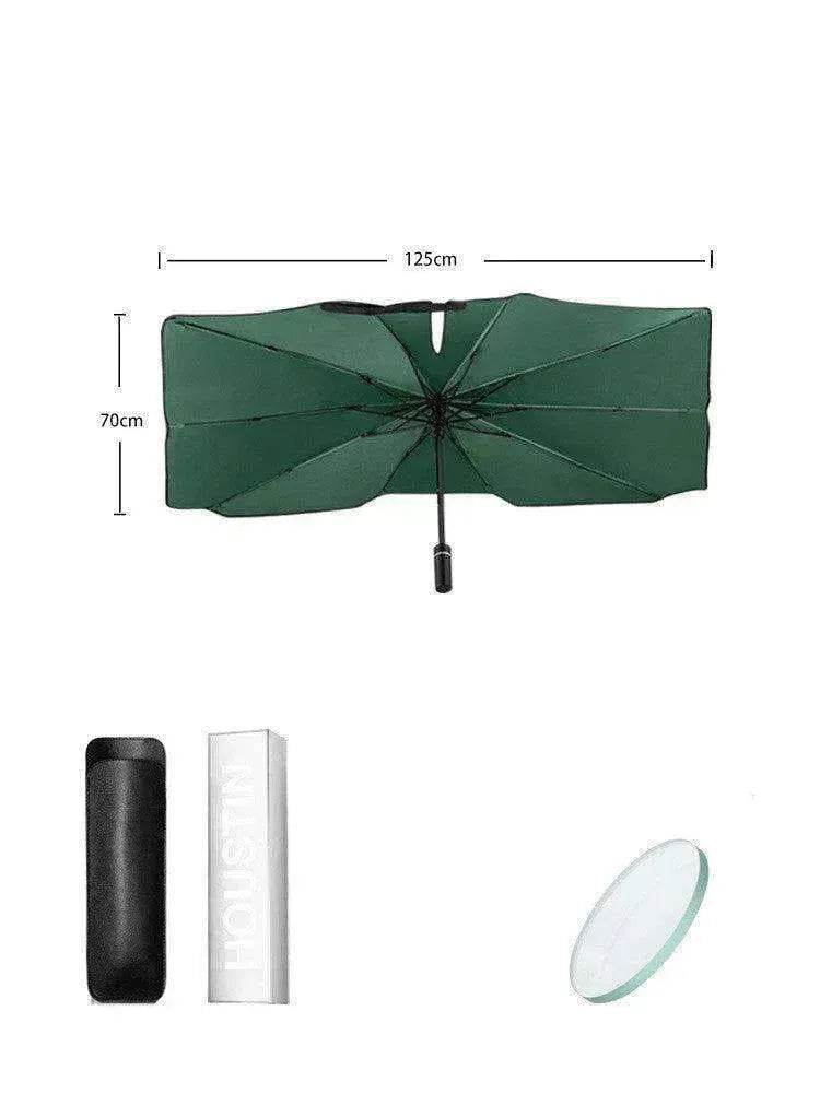 Portable Rain & Sun Umbrella: Super Strong SPF! - Velora