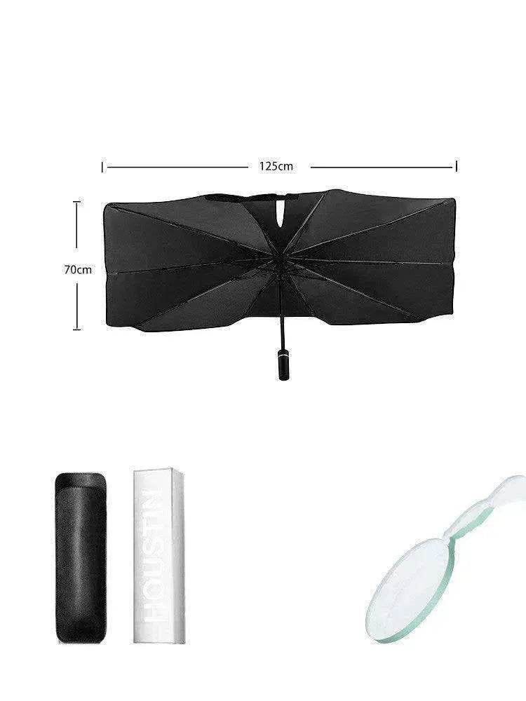 Portable Rain & Sun Umbrella: Super Strong SPF! - Velora