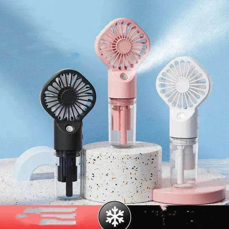 Portable on the go fan humidifier powered by USB - Velora