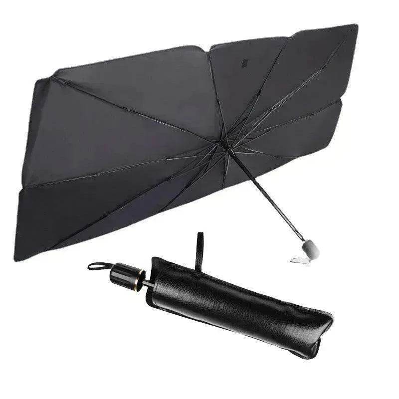 Quick deploy and practical foldable car sunshade - Velora